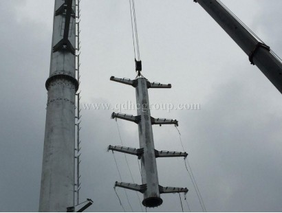 輸電線(xiàn)路鋼管桿