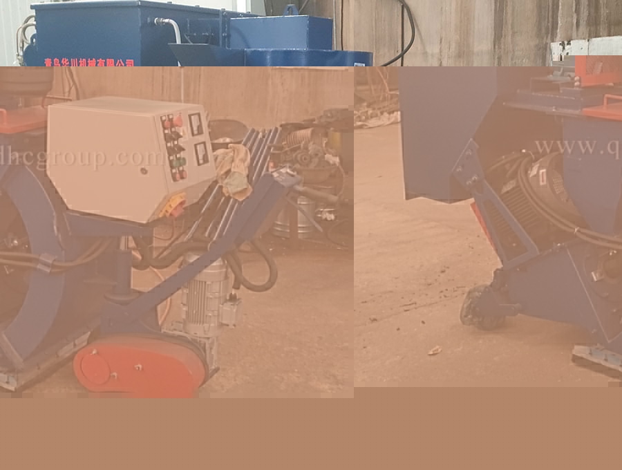 路面拋丸機(jī)一體機(jī)